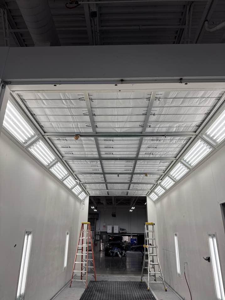 DeVilbiss Ceiling Filter Blanket – F5 Tackified Polyester – Fits Legacy & Concept Cure Booths