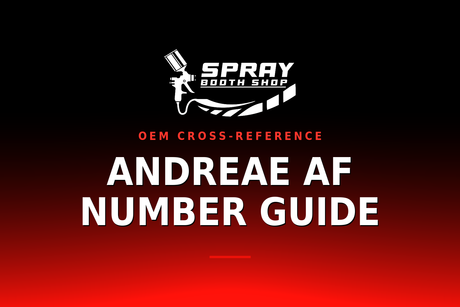Andreae AF Number Guide — Spray Booth Shop paint booth blog