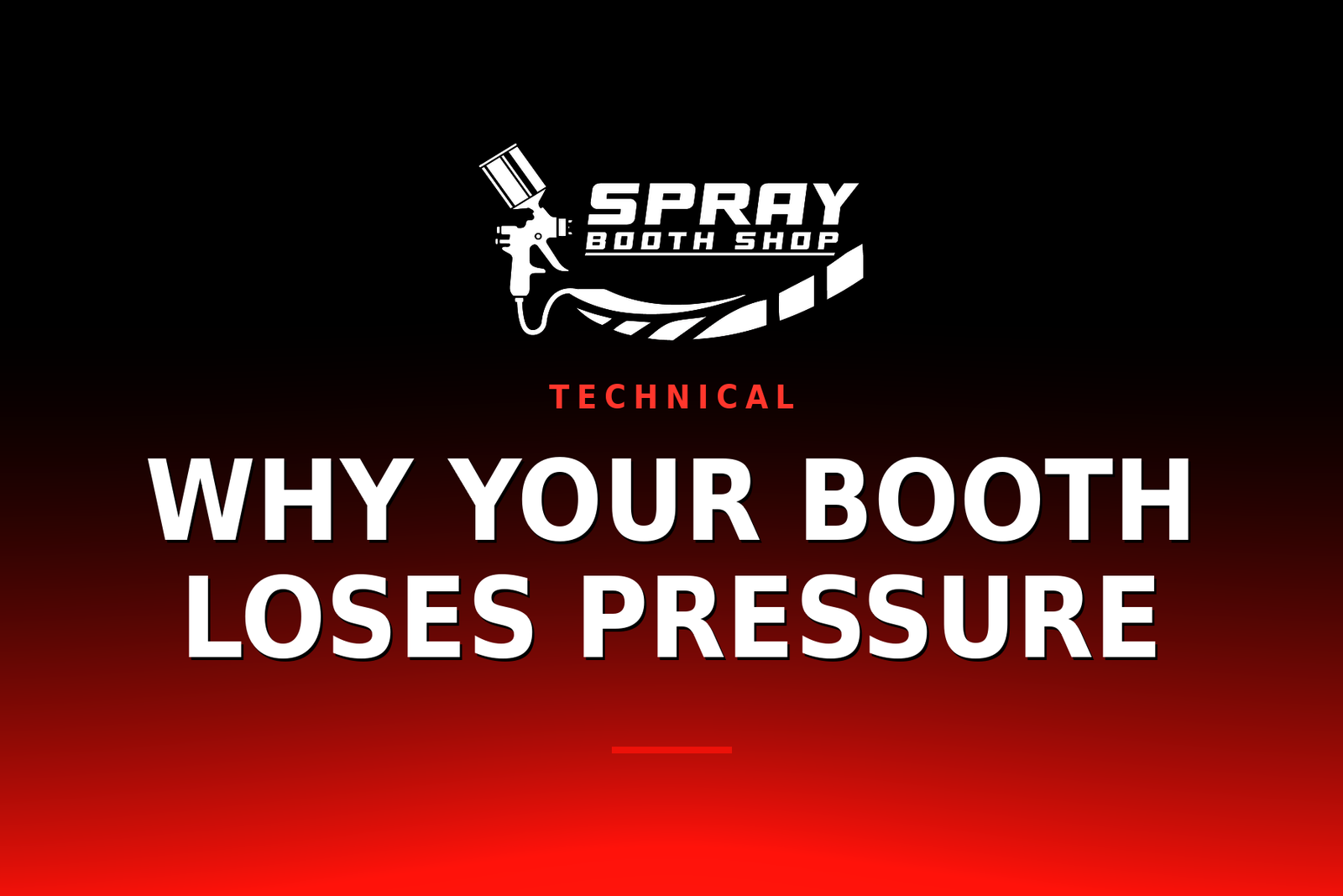 Why Your Booth Loses Pressure — Spray Booth Shop paint booth blog