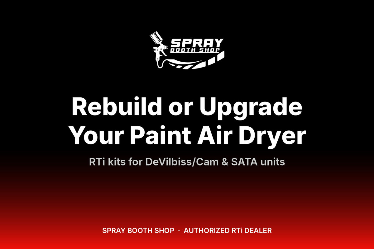 Rebuild or Upgrade Your Paint Air Dryer with RTi Kits — Spray Booth Shop paint booth blog