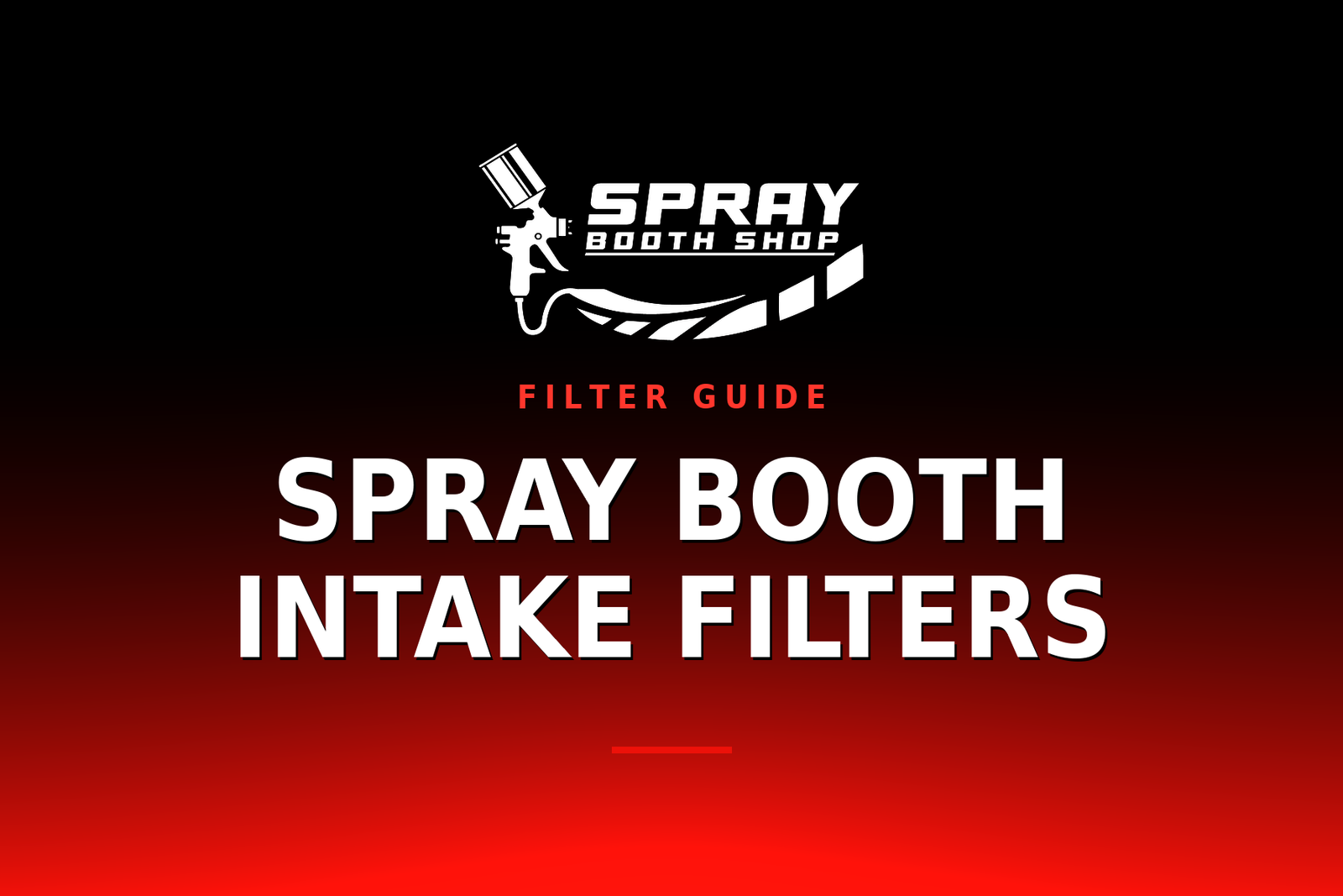 Spray Booth Intake Filters — Spray Booth Shop paint booth blog
