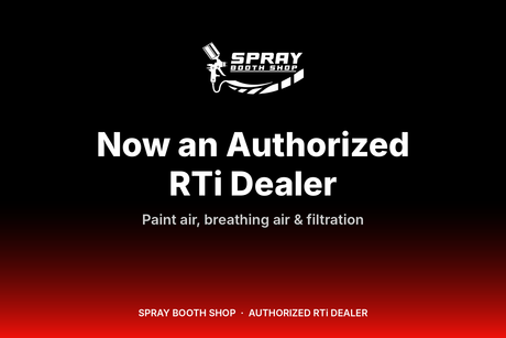 Spray Booth Shop is now an authorized RTi dealer