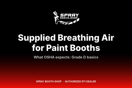 Supplied Breathing Air for Paint Booths — Spray Booth Shop paint booth blog