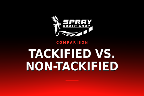 Tackified vs. Non-Tackified — Spray Booth Shop paint booth blog