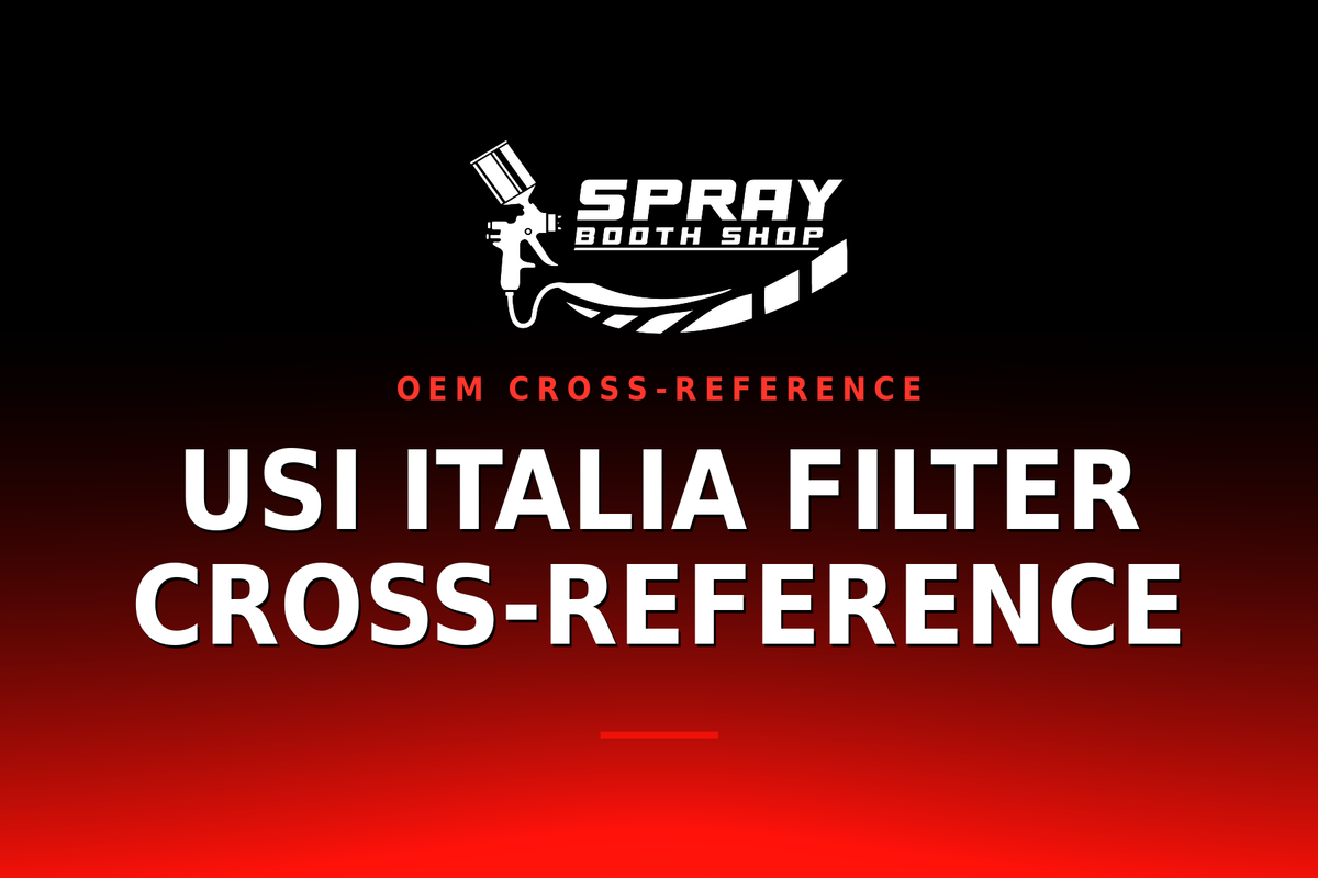 USI Italia Filter Cross-Reference — Spray Booth Shop paint booth blog