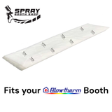 Blowtherm paint booth ceiling filter blanket — fits Extra, Ultra 2000, World Series