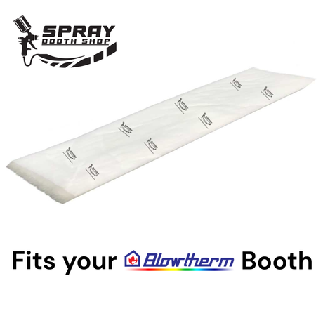 Blowtherm paint booth ceiling filter blanket — fits Extra, Ultra 2000, World Series