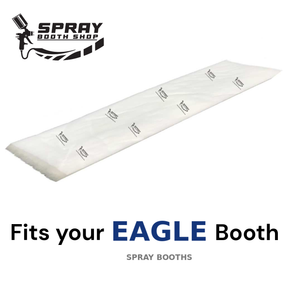 Eagle paint booth ceiling filter blanket — fits Crossflow & Downdraft booths
