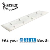 Nova Verta paint booth ceiling filter blanket — fits Prestige, Raptor Series