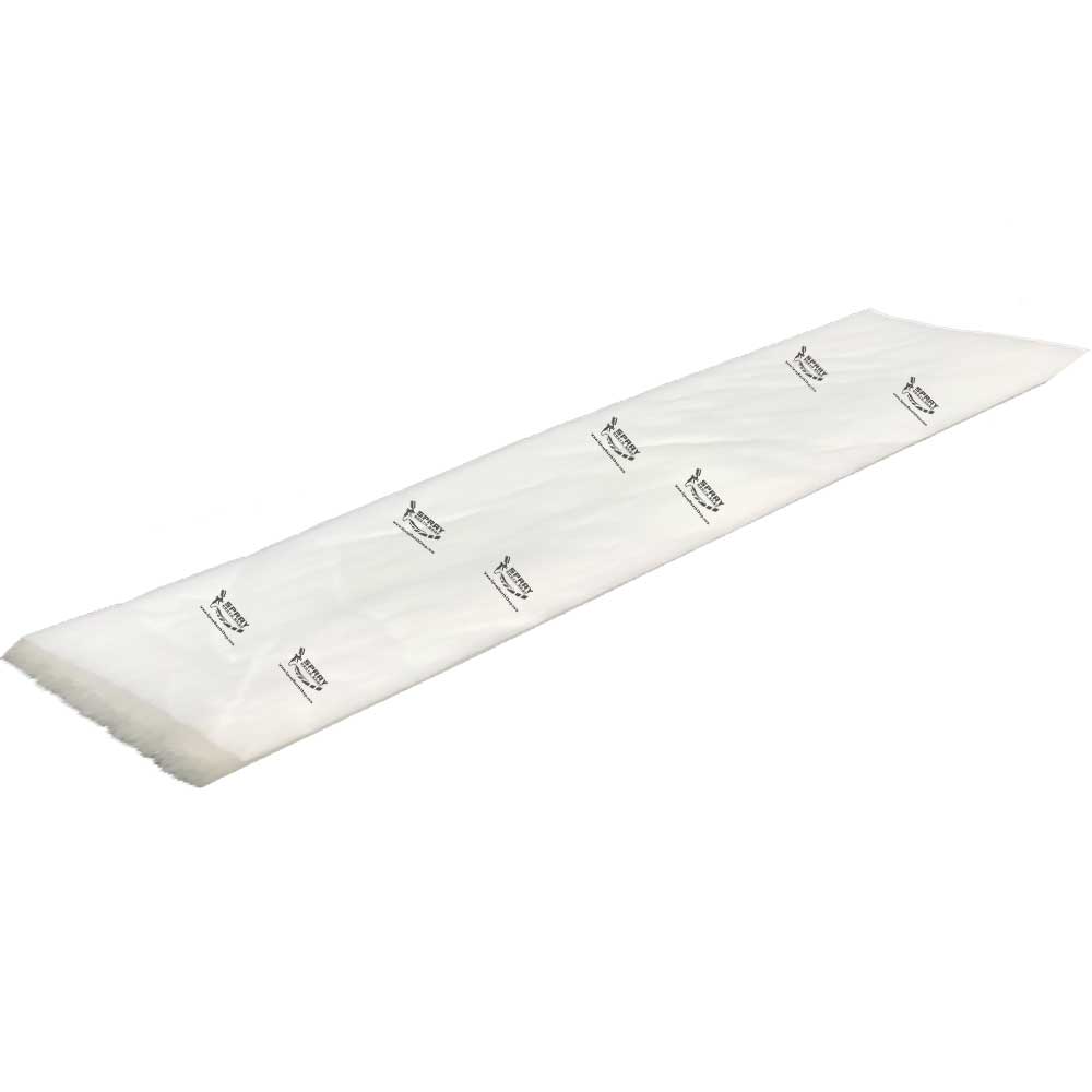 F5 tackified polyester ceiling filter blanket for paint spray booth ceiling intake plenum
