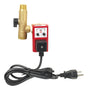 RTi ED-2-4 electronic timer tank drain with ball valve strainer and power cord